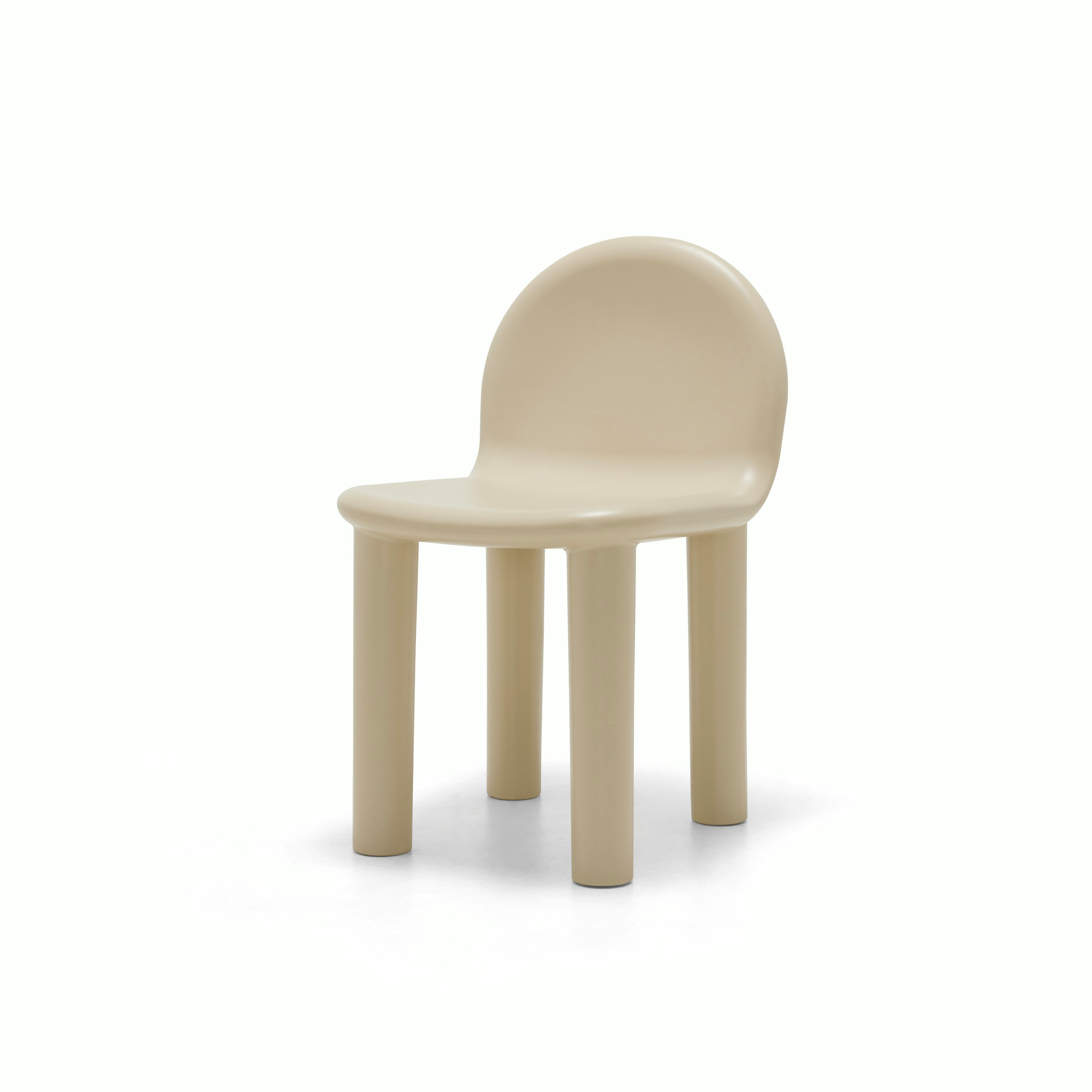 Arch Outdoor Dining Chair in Pebble