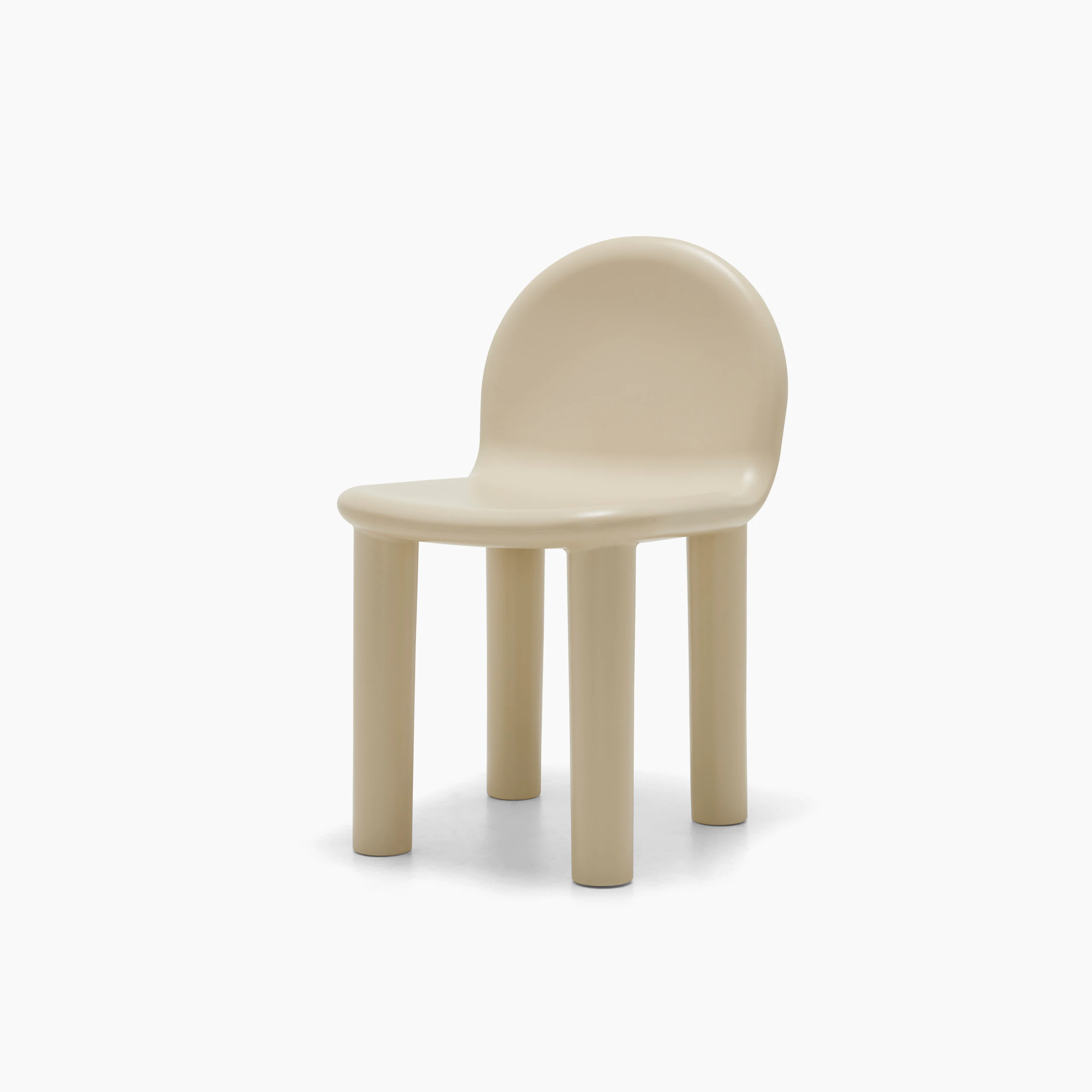 Arch Outdoor Dining Chair in Pebble
