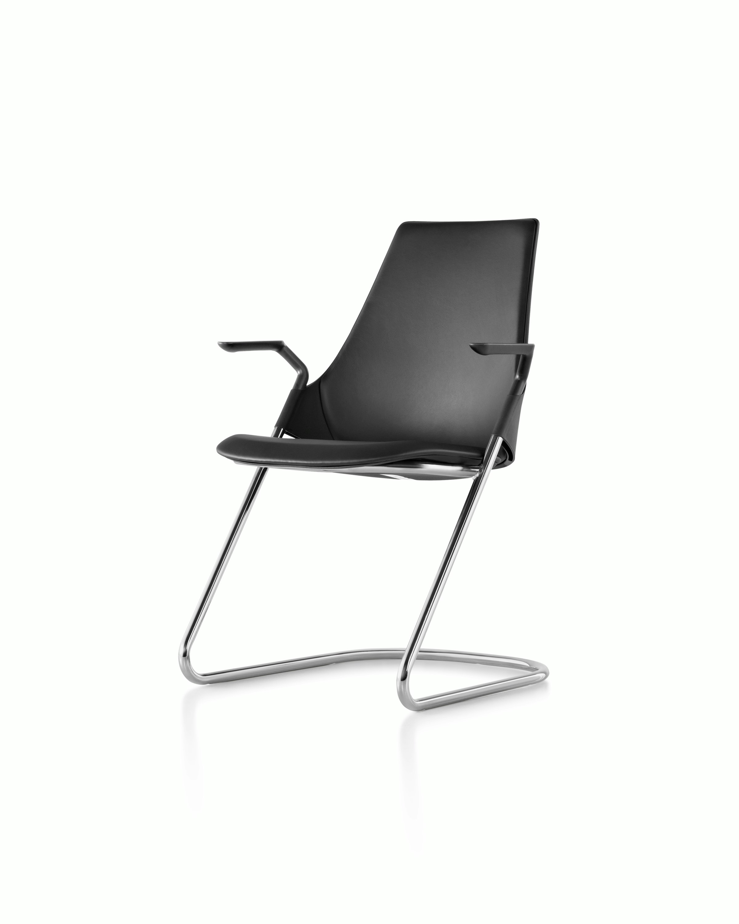 Sayl Side Chair, Sled Base