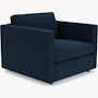 Pfister Armchair - Ultrasuede, Midnight