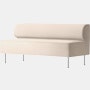 Eave Banquette 65 in Boucle Ivory