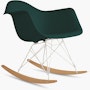 Eames Molded Plastic Armchair, Rocker Base Eames Molded Plastic Armchair, Rocker Base