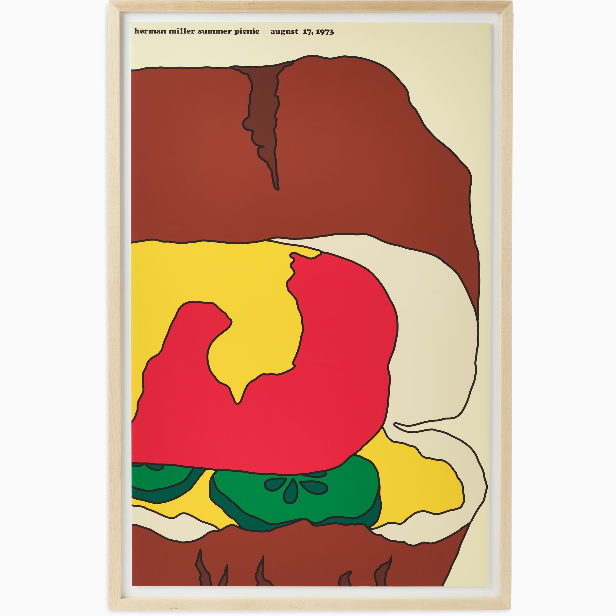 Hot Dog Picnic Poster – Herman Miller Store Hot Dog Picnic Poster – Herman Miller Store