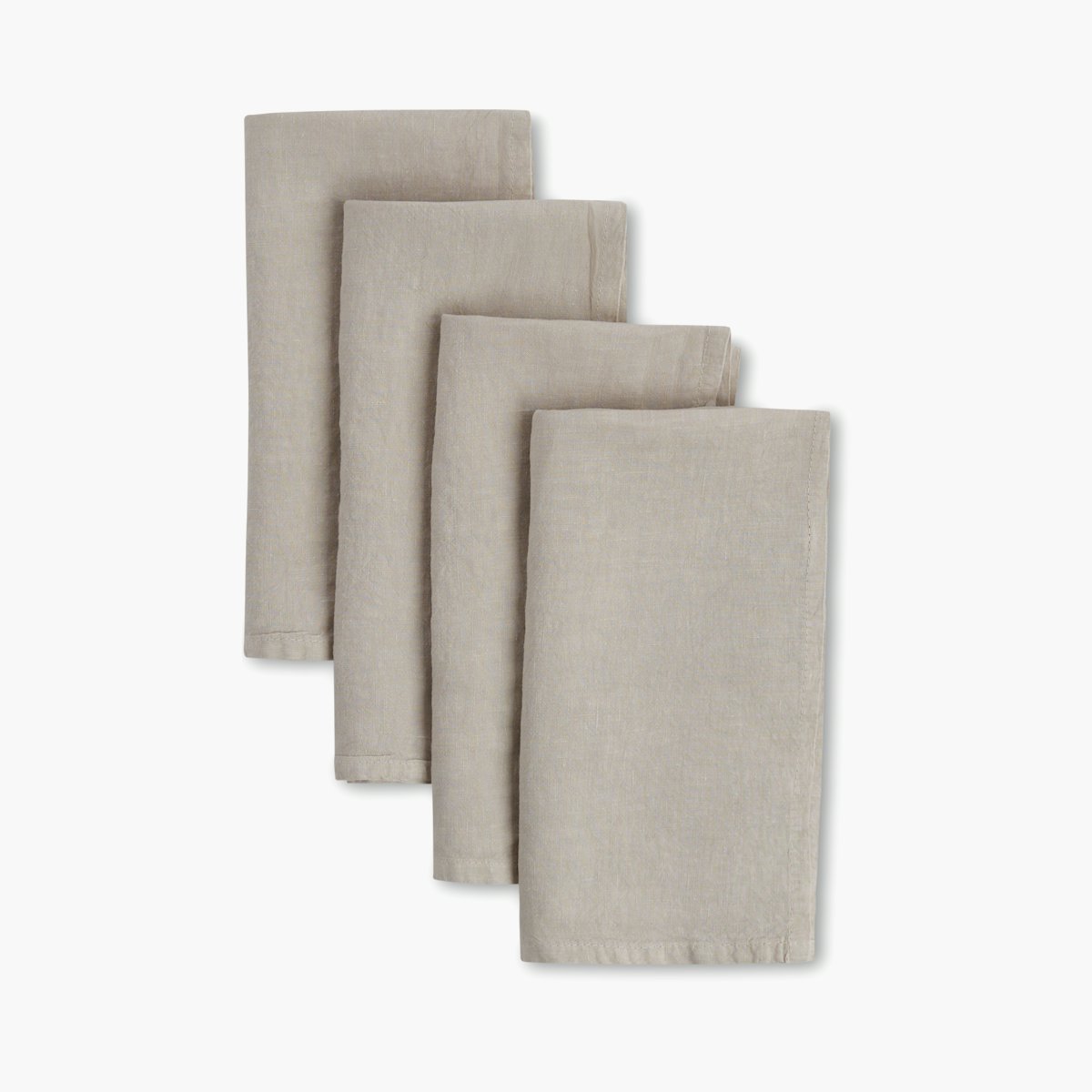 Simple Linen Napkins - Set of 4