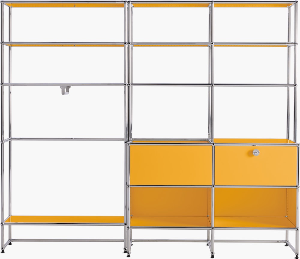 USM Wardrobe - Configuration 2, Golden Yellow