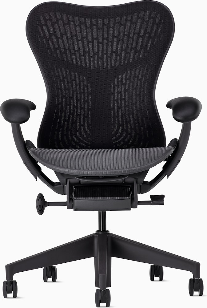 Mirra 2 chair in Graphite with Butterfly Suspension