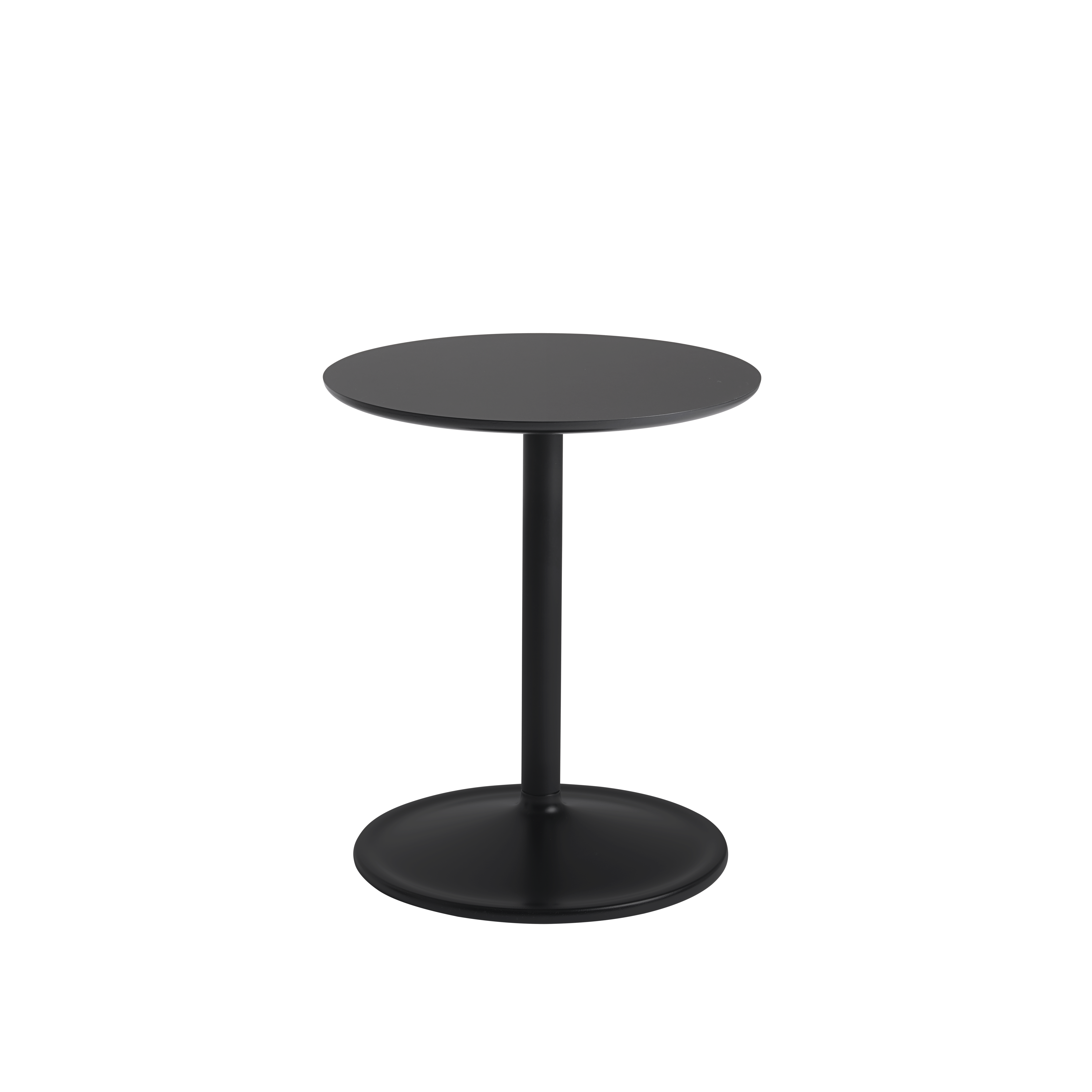 Soft Side Table - 18.9",  16.1 ,  Black / Black"