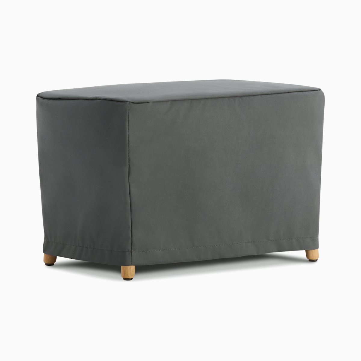 Crosshatch Outdoor Ottoman Cover Crosshatch Outdoor Ottoman Cover
