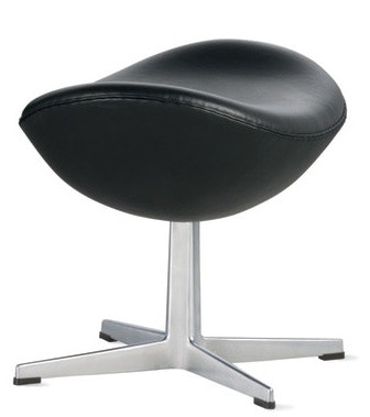 Egg Footstool, Leather