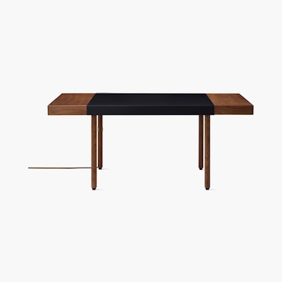 New Canaan Leatherwrap Sit-to-Stand Desk New Canaan Leatherwrap Sit-to-Stand Desk