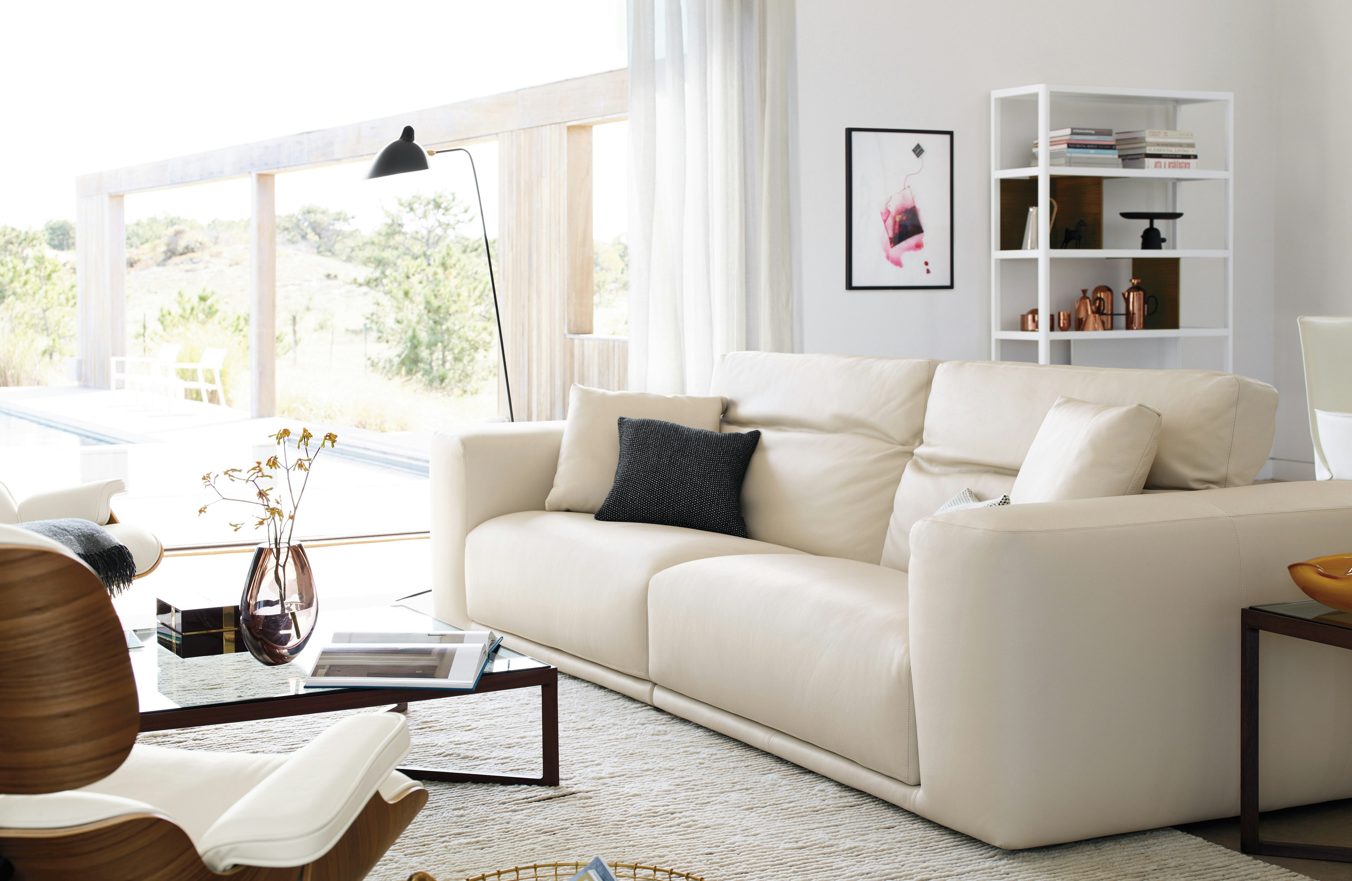 Krusin Coffee Table in a home living room setting