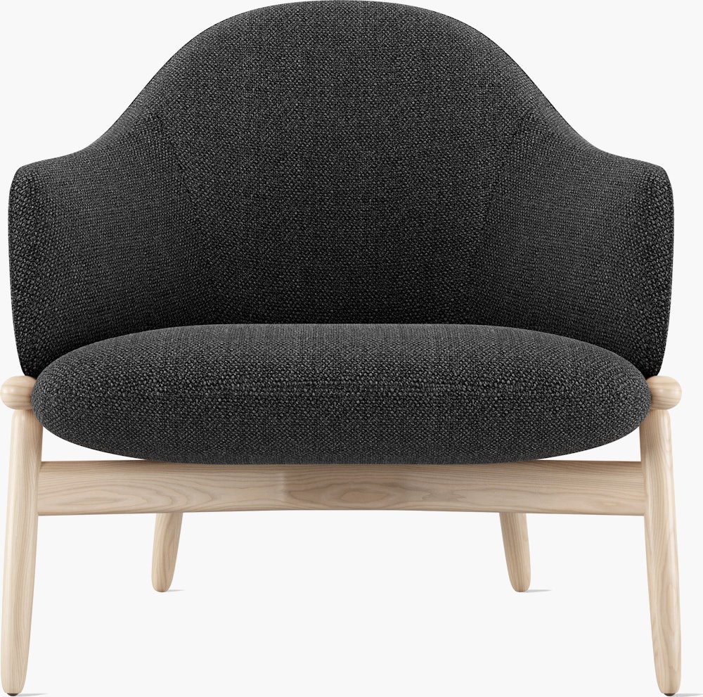 ReFrame Lounge Chair - Mid Back,  Capri,  Graphite,  Ash