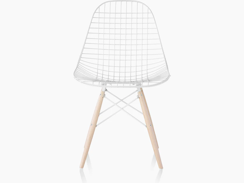 Eames Wire Chair, Dowel Base