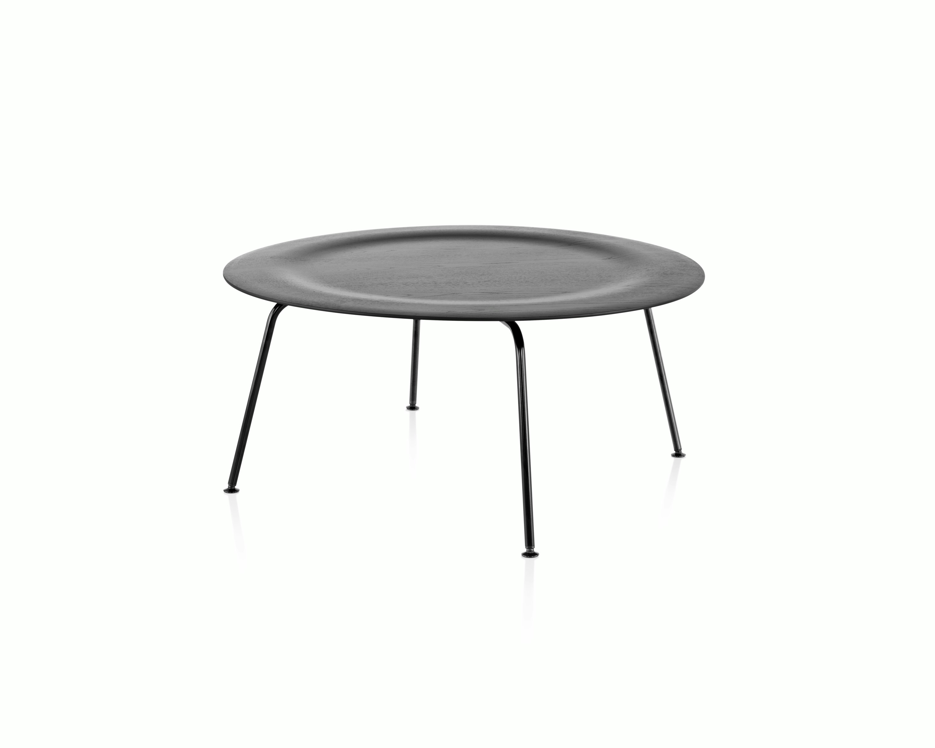 Eames Molded Plywood Coffee Table Metal Base