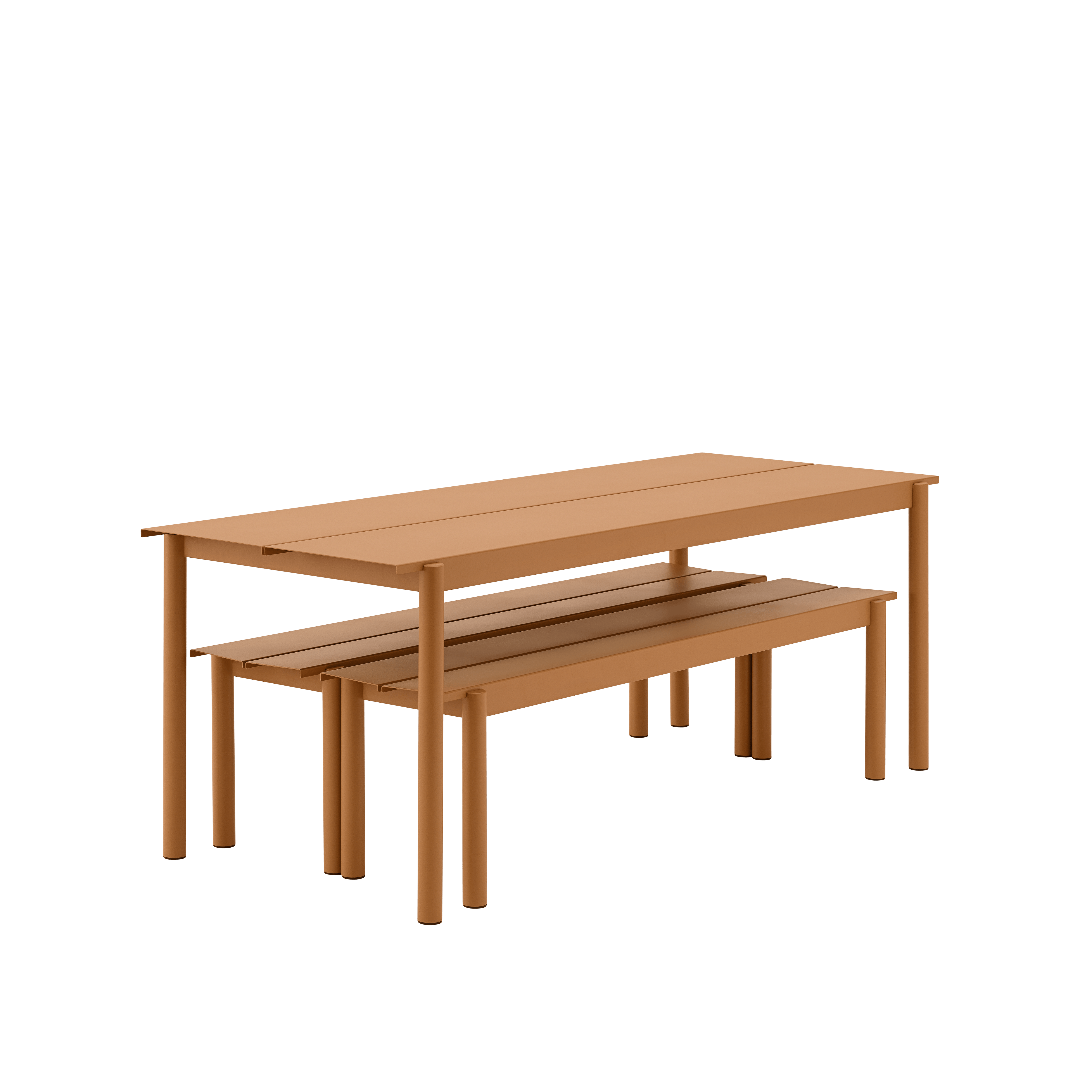 Linear Steel Table