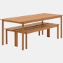Linear Steel Table