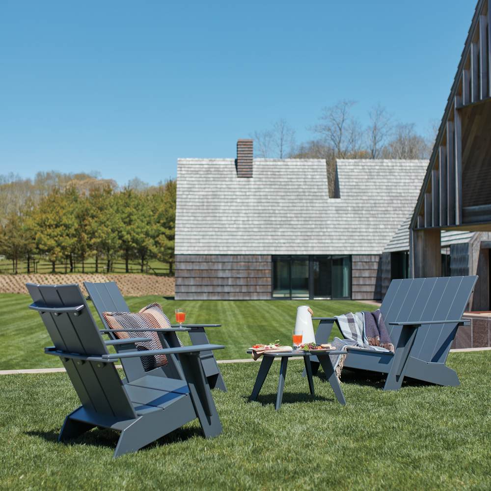 Adirondack Lounge Chair outdoors