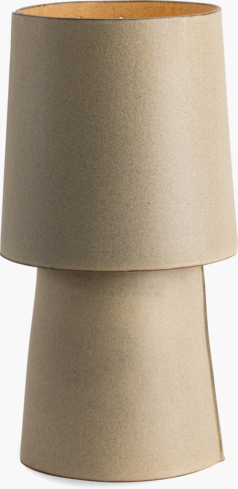 Funnel Table Lamp - large,  ochre