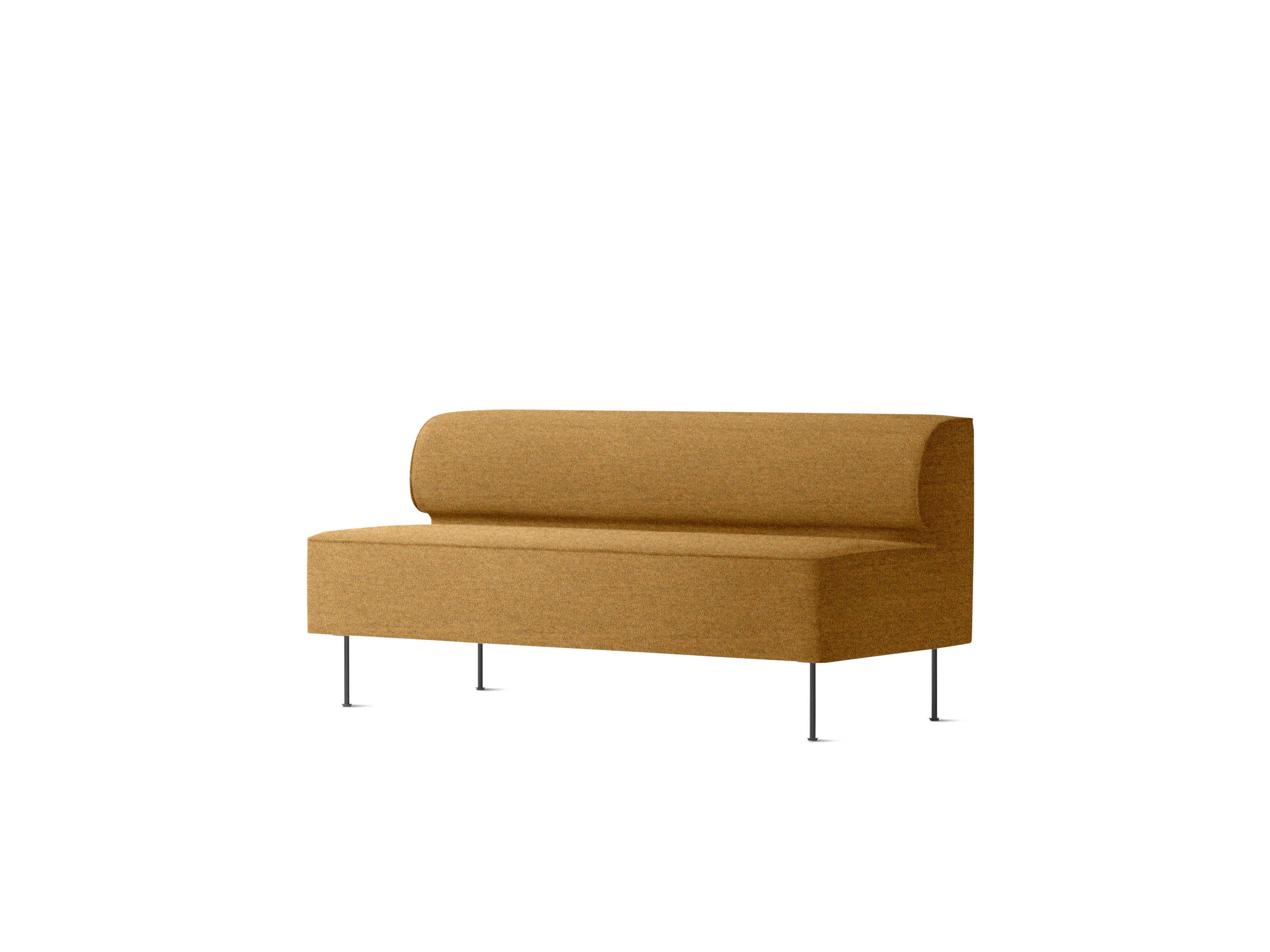 Eave Banquette 65 in Boucle Ochre