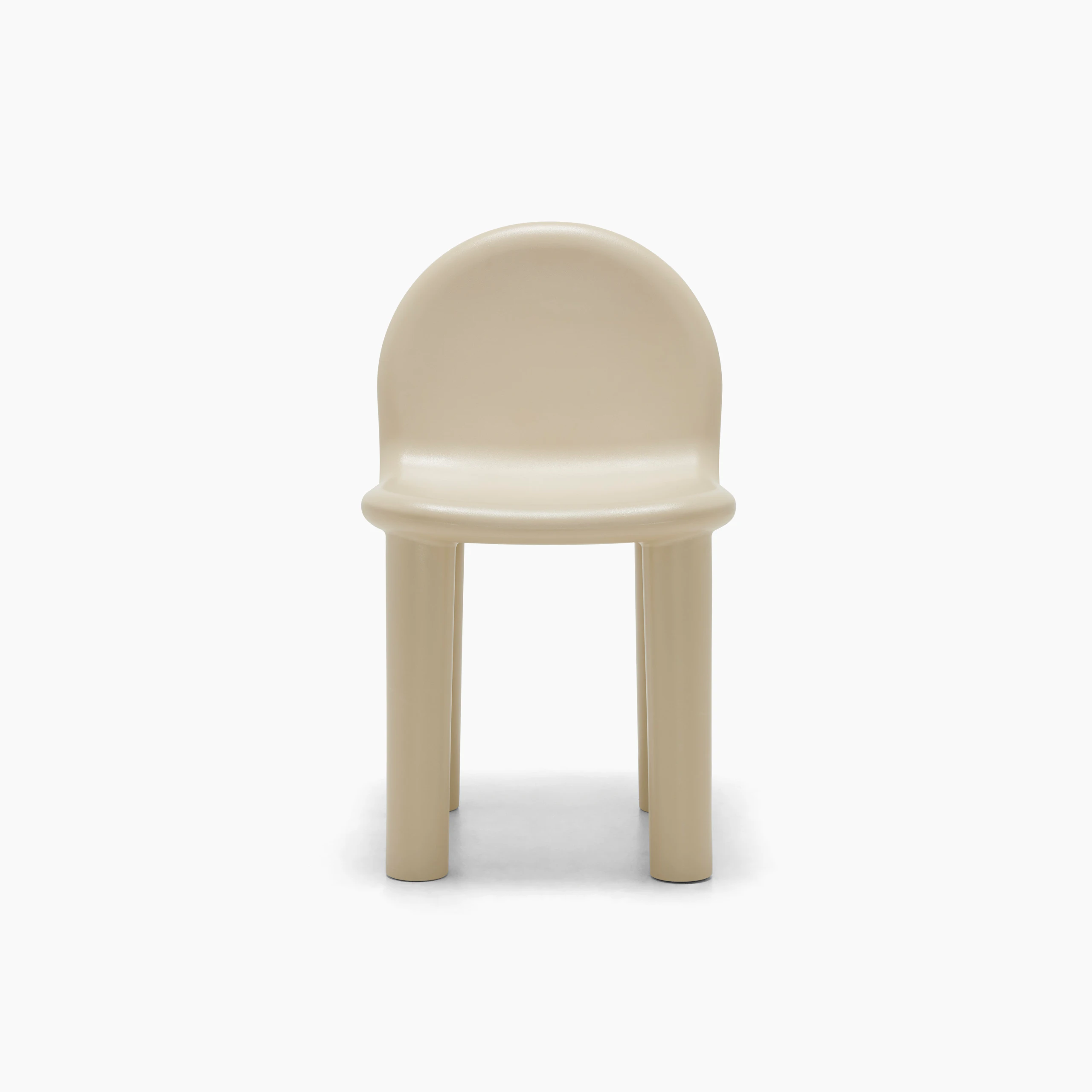Arch Outdoor Dining Chair in Pebble