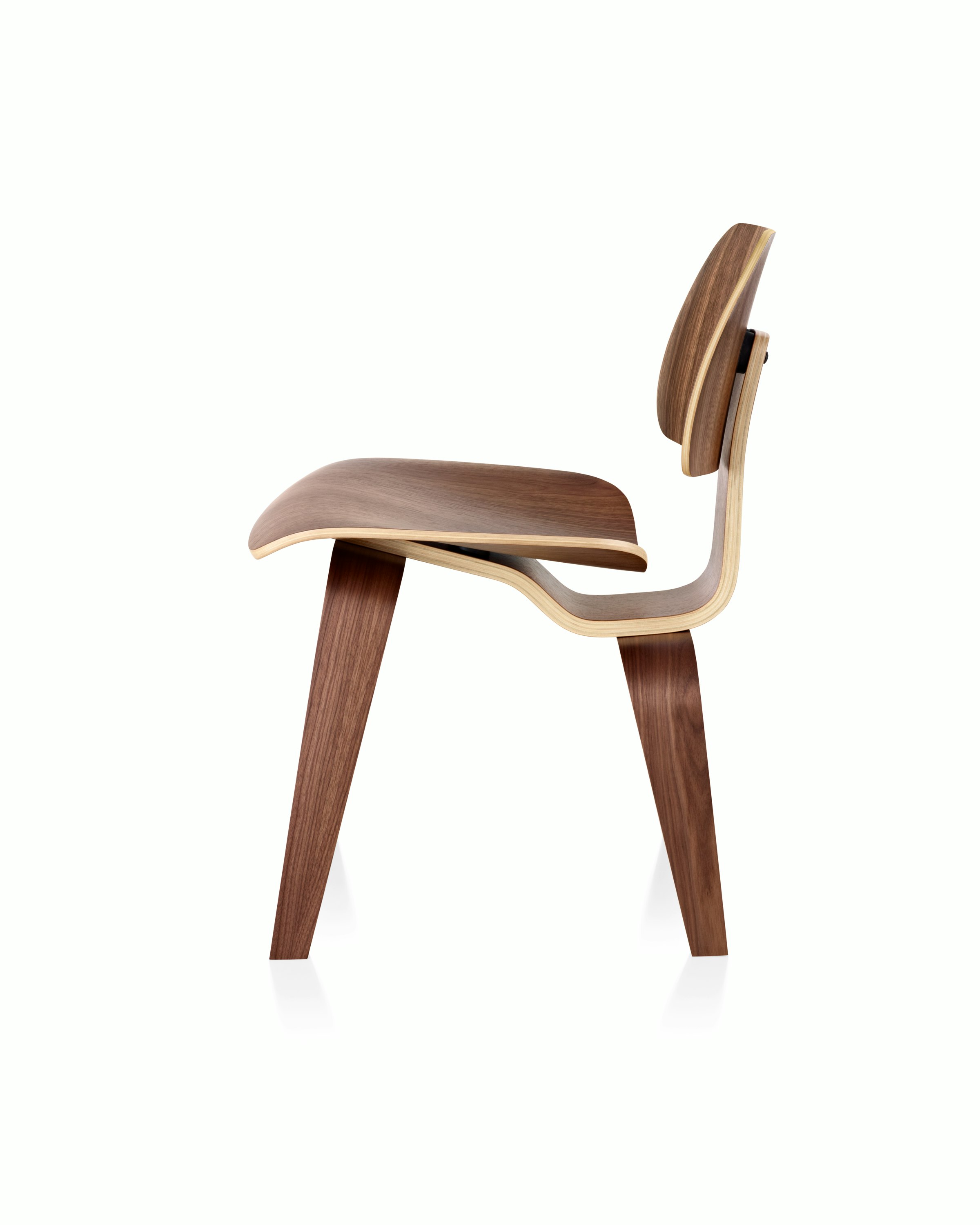 Eames Molded Plywood Dining Chair,Wood Base