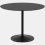 Soft Cafe Table in Black Laminate