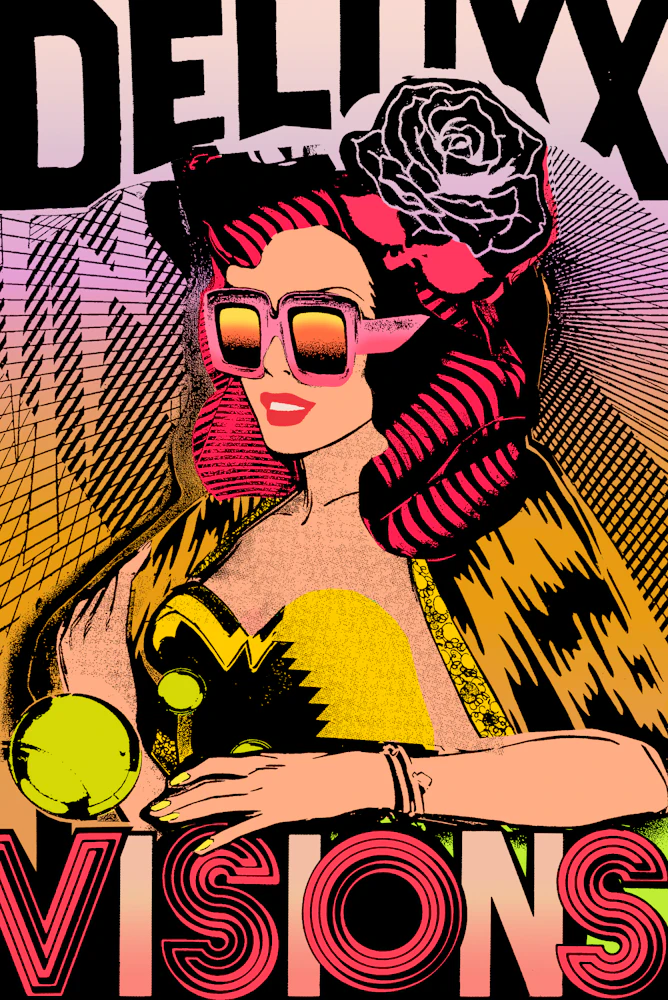 FAILE Artwork Deluxx Visions Print – Herman Miller Store FAILE Artwork Deluxx Visions Print – Herman Miller Store