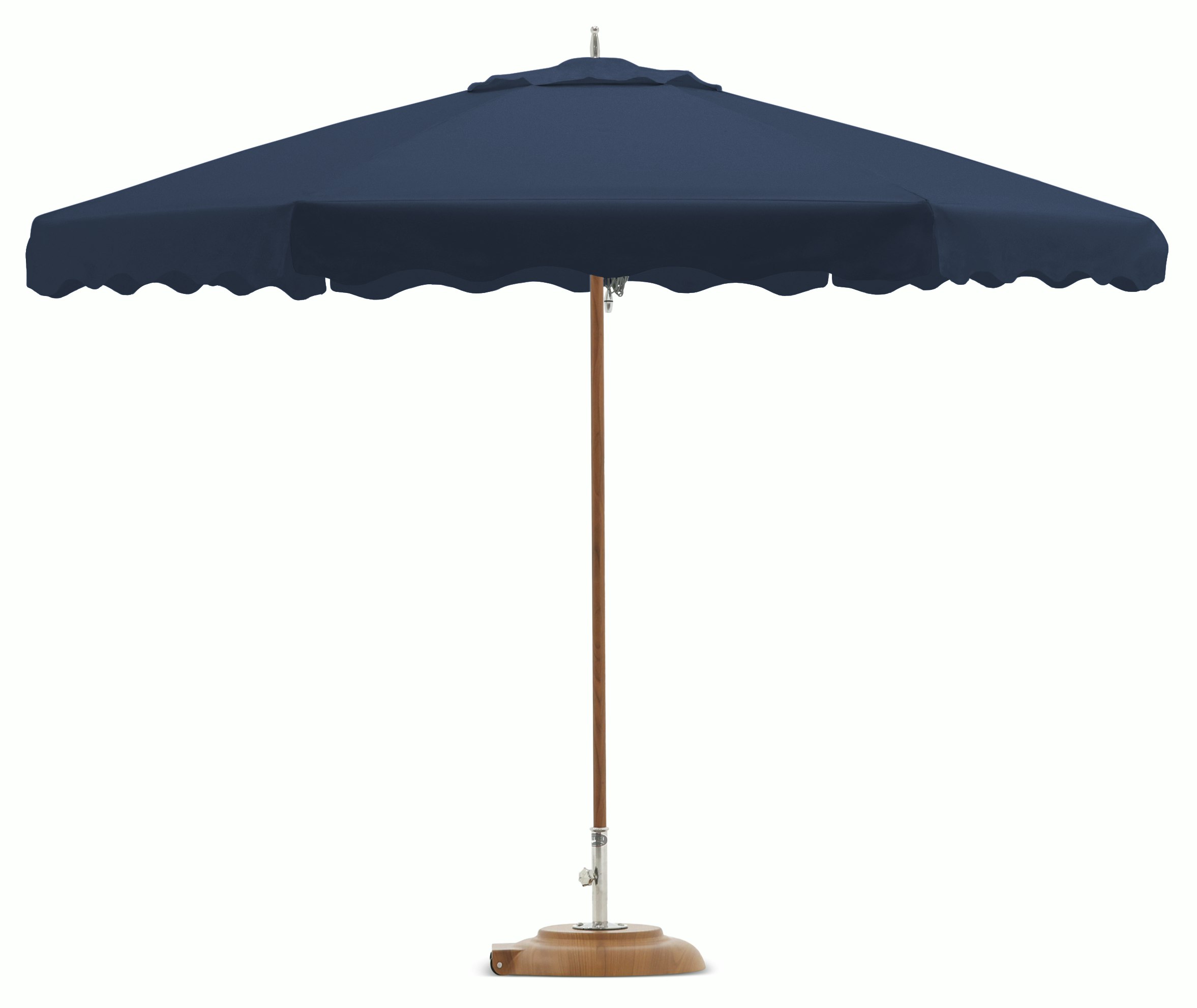 Tuuci Ocean Master Hexagon Scalloped Umbrella,  Solid