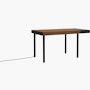 New Canaan Leatherwrap Sit-to-Stand Desk New Canaan Leatherwrap Sit-to-Stand Desk, Right Drawer