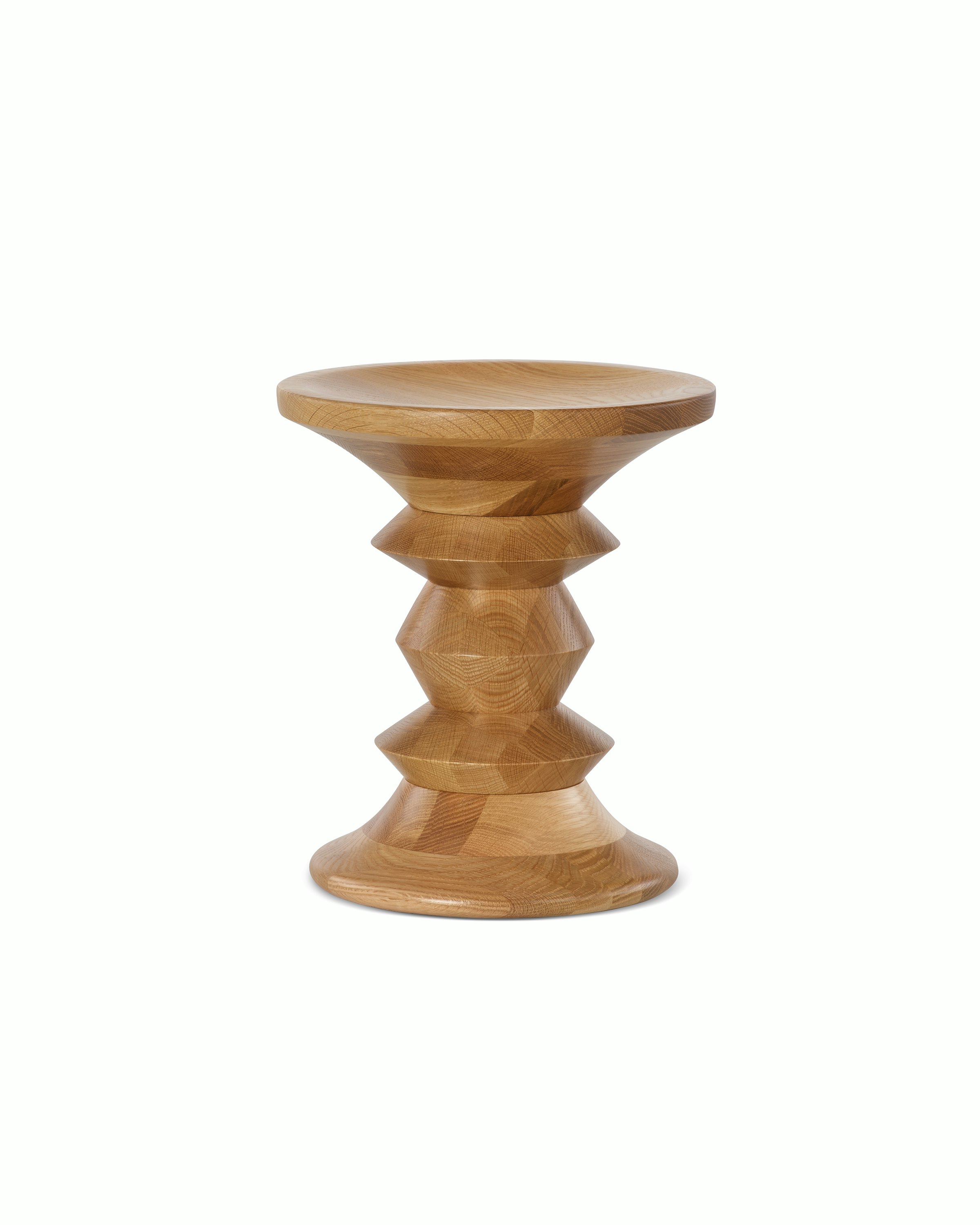 Eames Turned Stool, Shape C