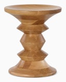White Oak Eames Turned Stool in Shape C White Oak Eames Turned Stool in Shape C