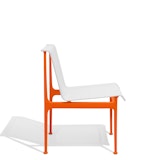 1966 Collection Dining Armless Chair orange Richard Schultz patio outdoor furniture