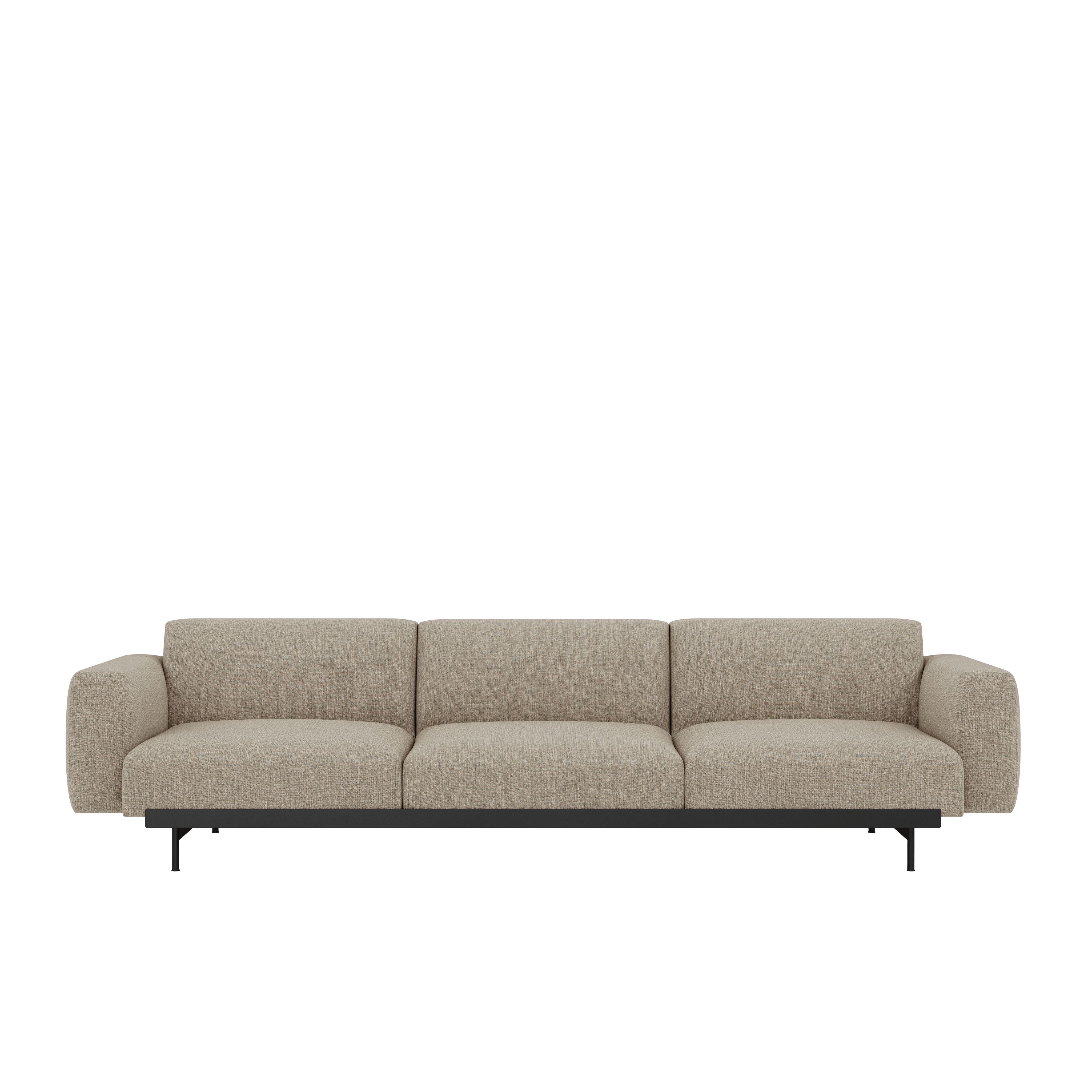 In Situ Modular Sofa- 3 Seater Sofa,  Configuration 1,  Clay,  10 Beige