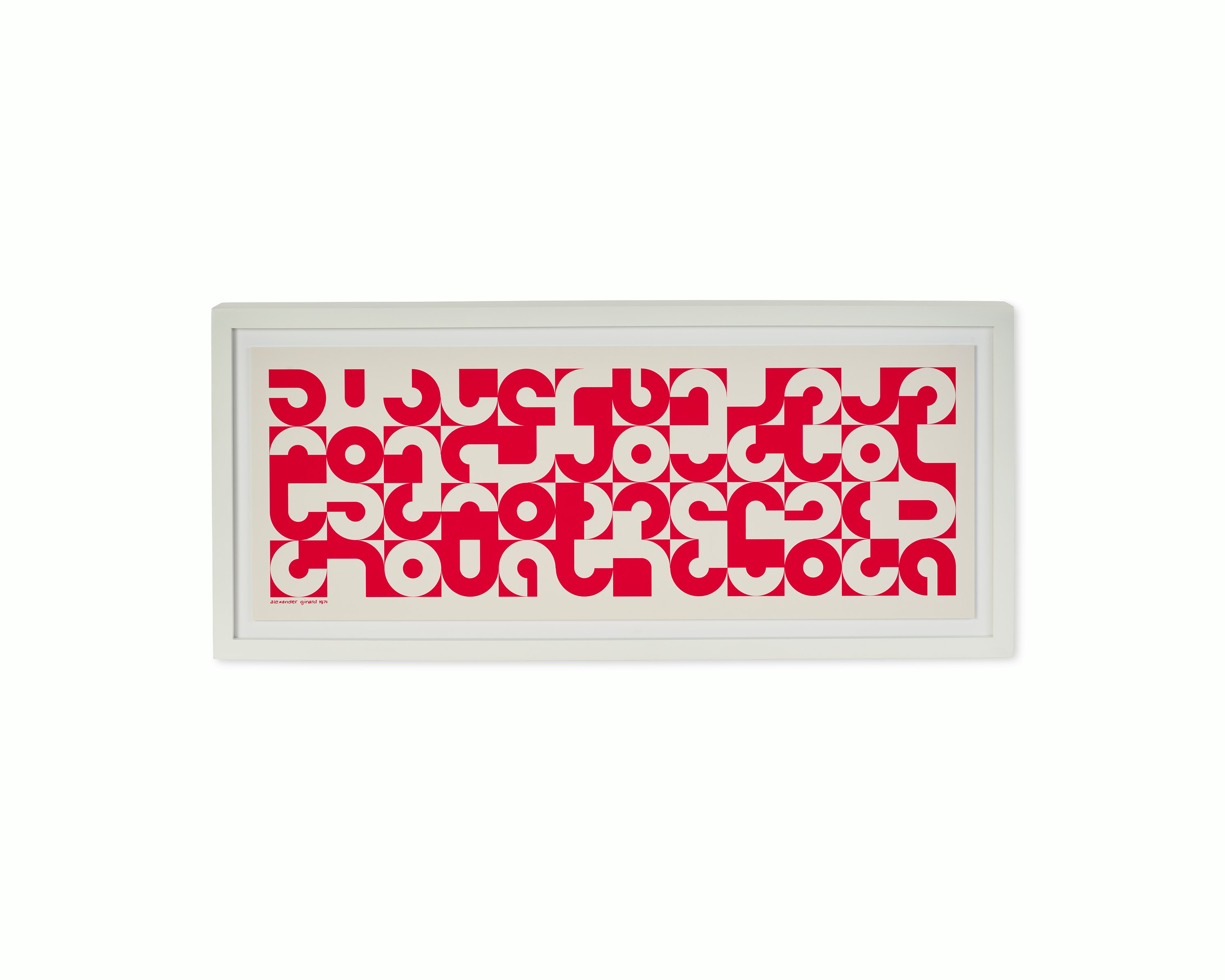 Girard Circle Sections, Framed