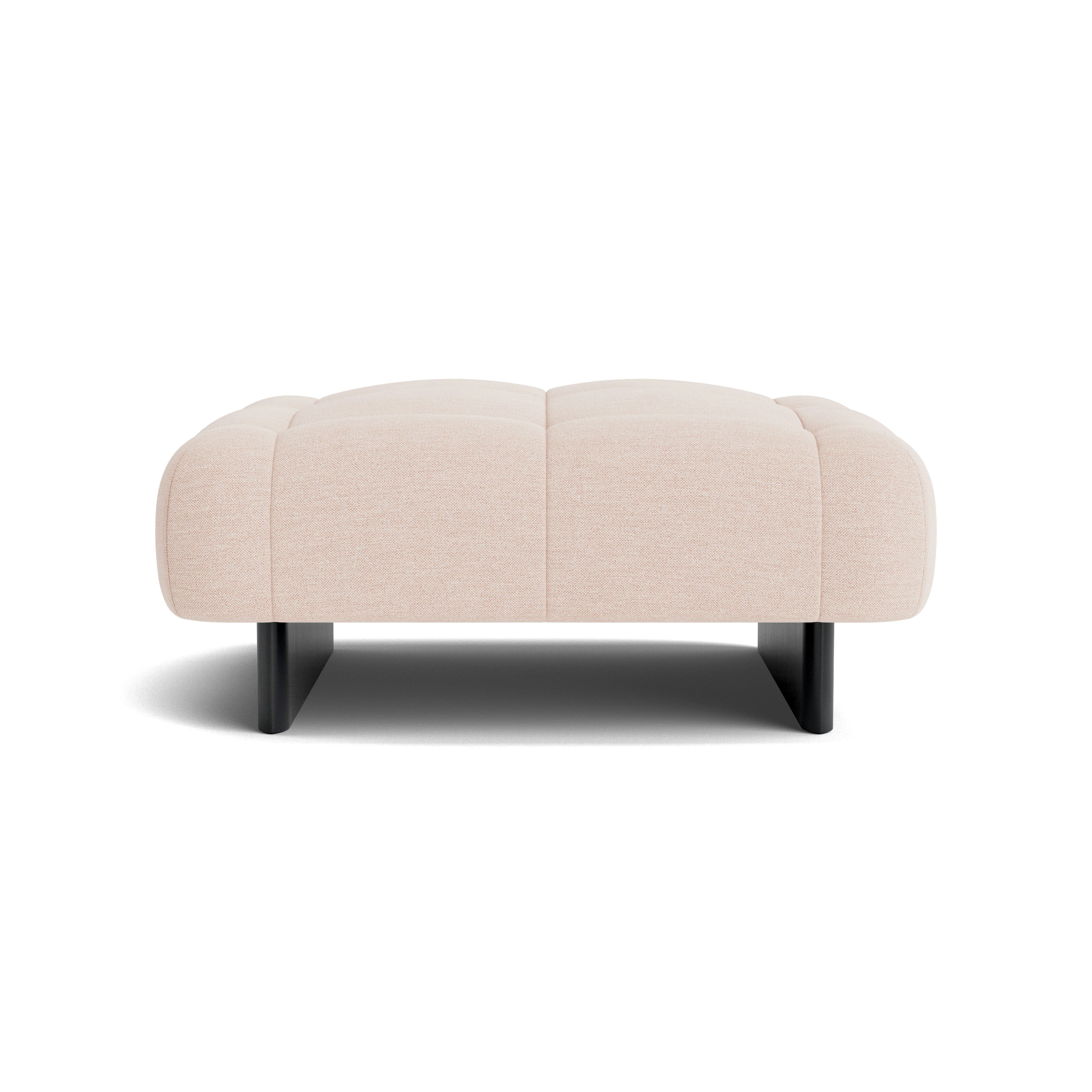 Quilton Lift Ottoman - Mode, Petal, Black Lacquered Oak