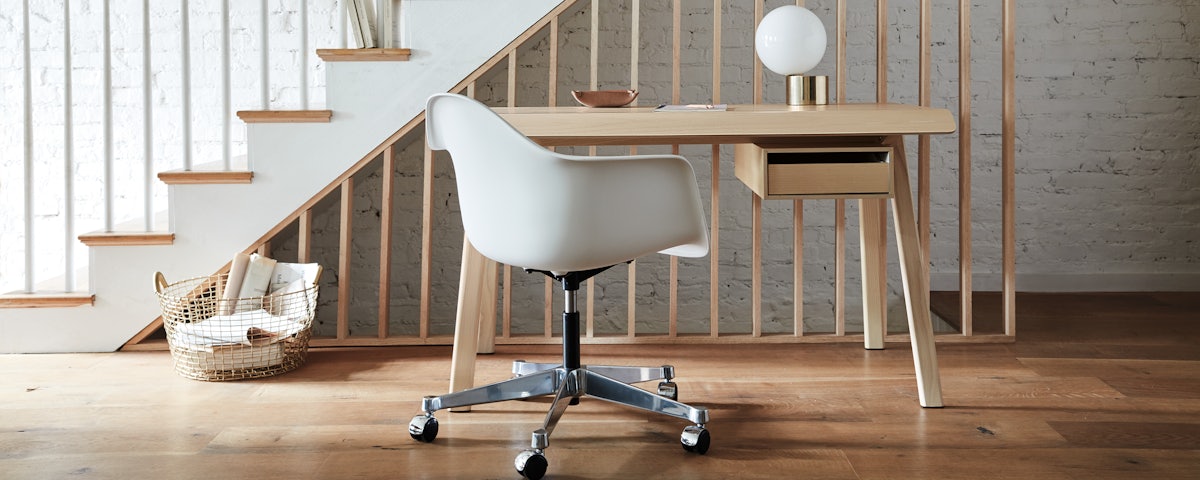 Eames Molded Plastic Task Armchair