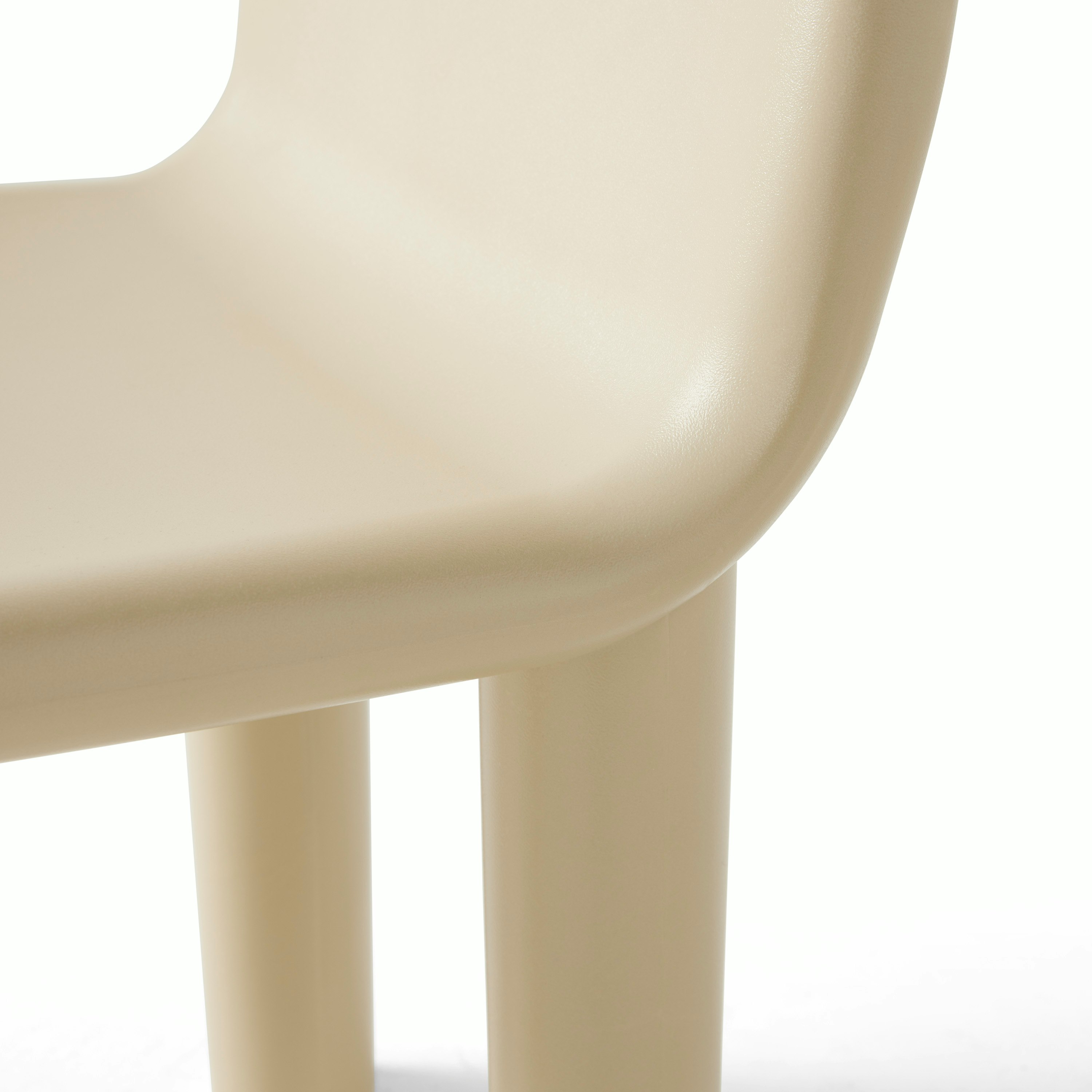 Arch Outdoor Dining Chair in Pebble