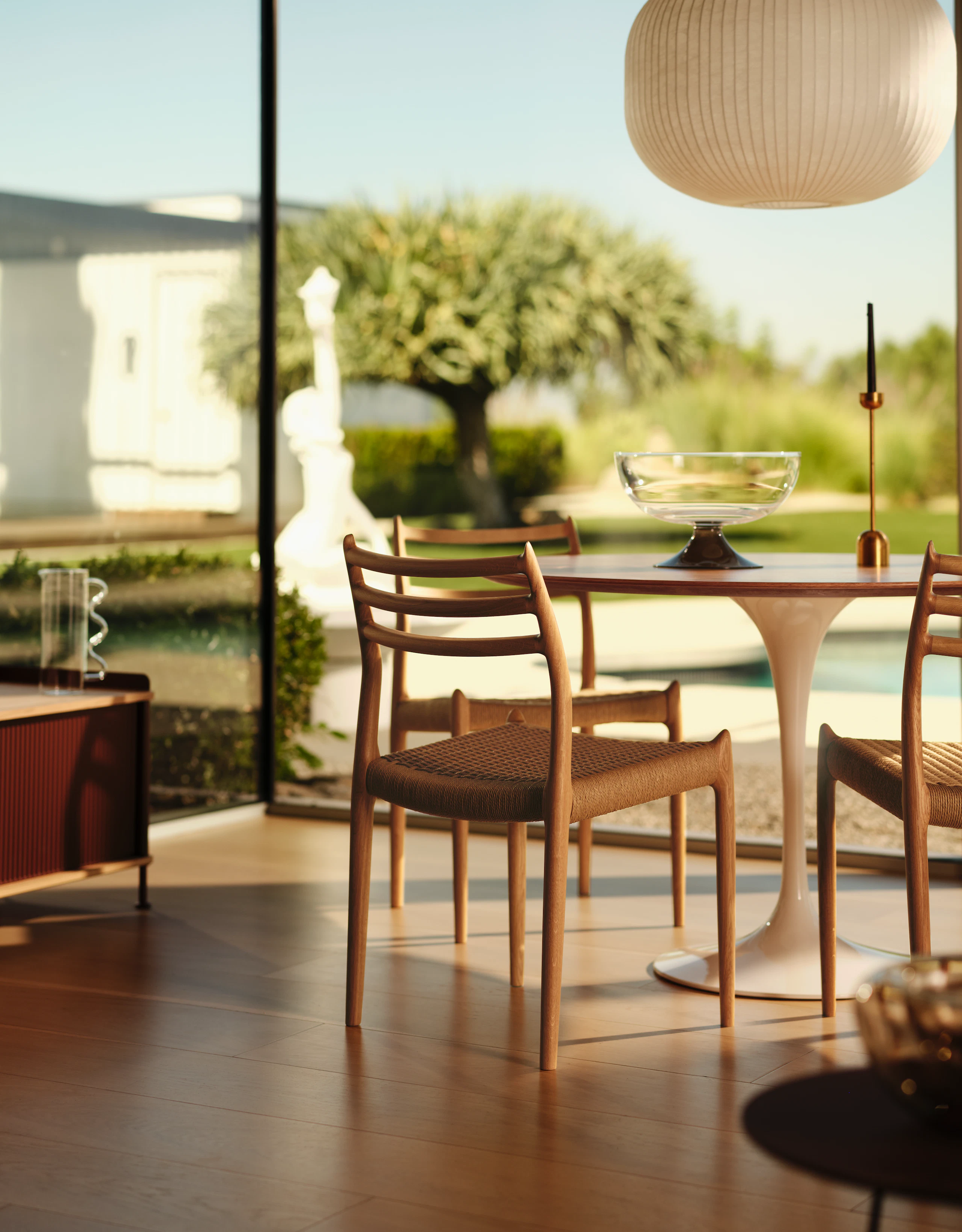 Moller Model 78 Side Chair detail