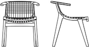 Klismos Armchair