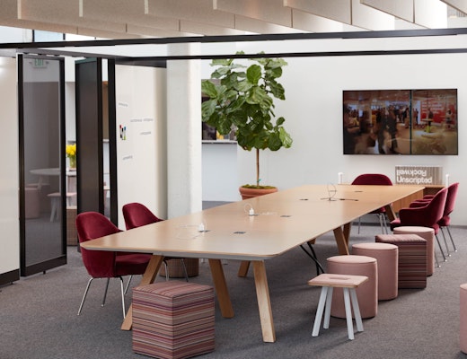 Rockwell Unscripted | Creative Wall and Library Table