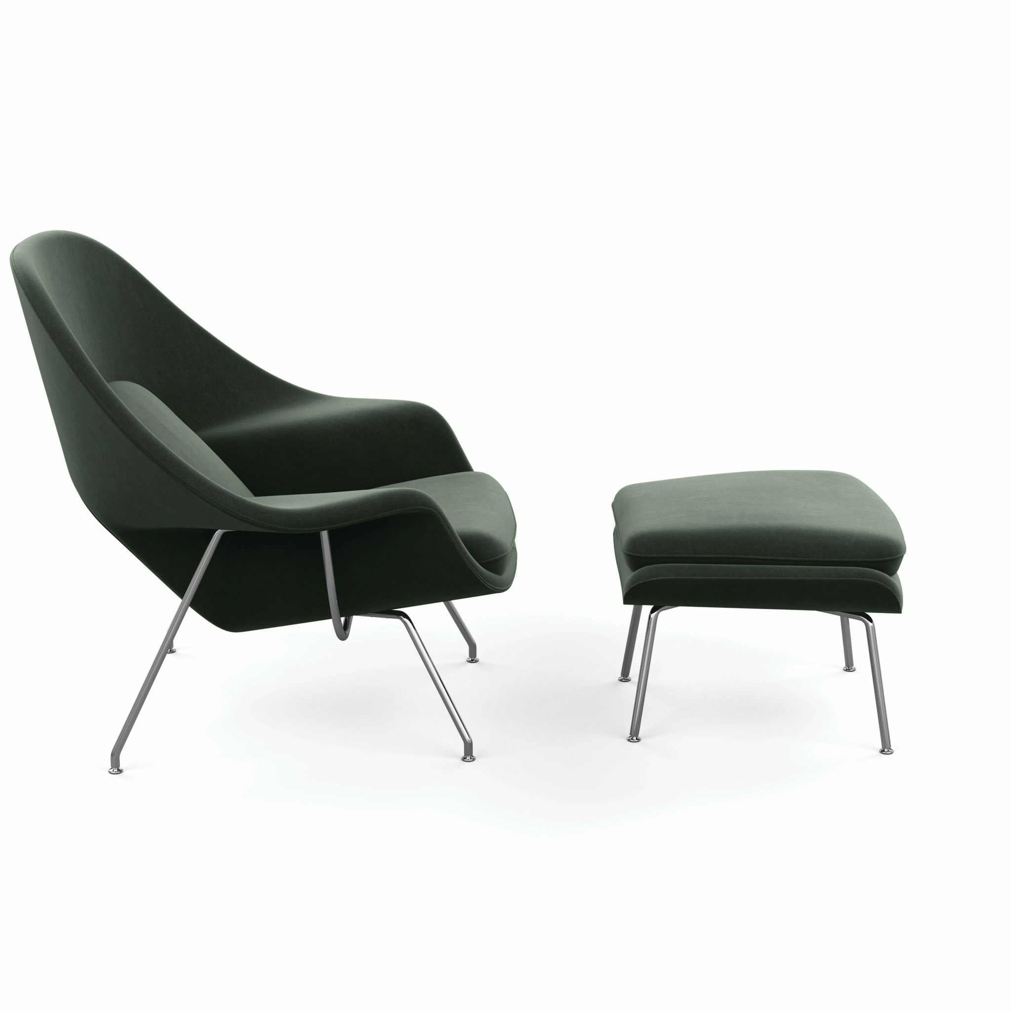 Womb Chair and Ottoman