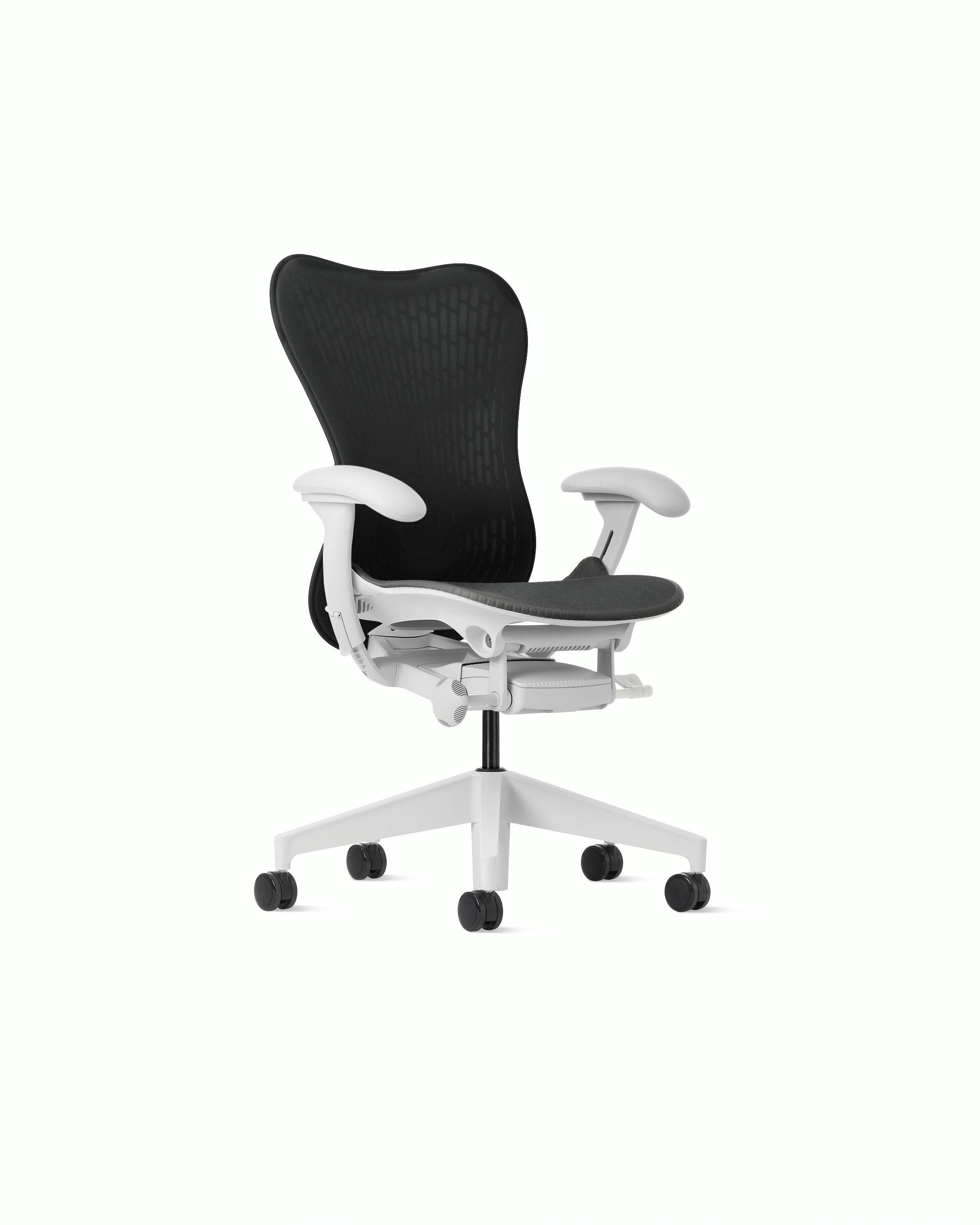 Mirra 2 Chair in alpine with Graphite Butterfly Suspension