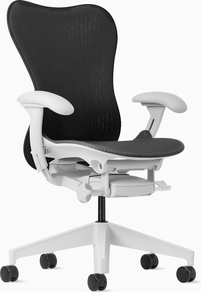 Mirra 2 Chair in alpine with Graphite Butterfly Suspension