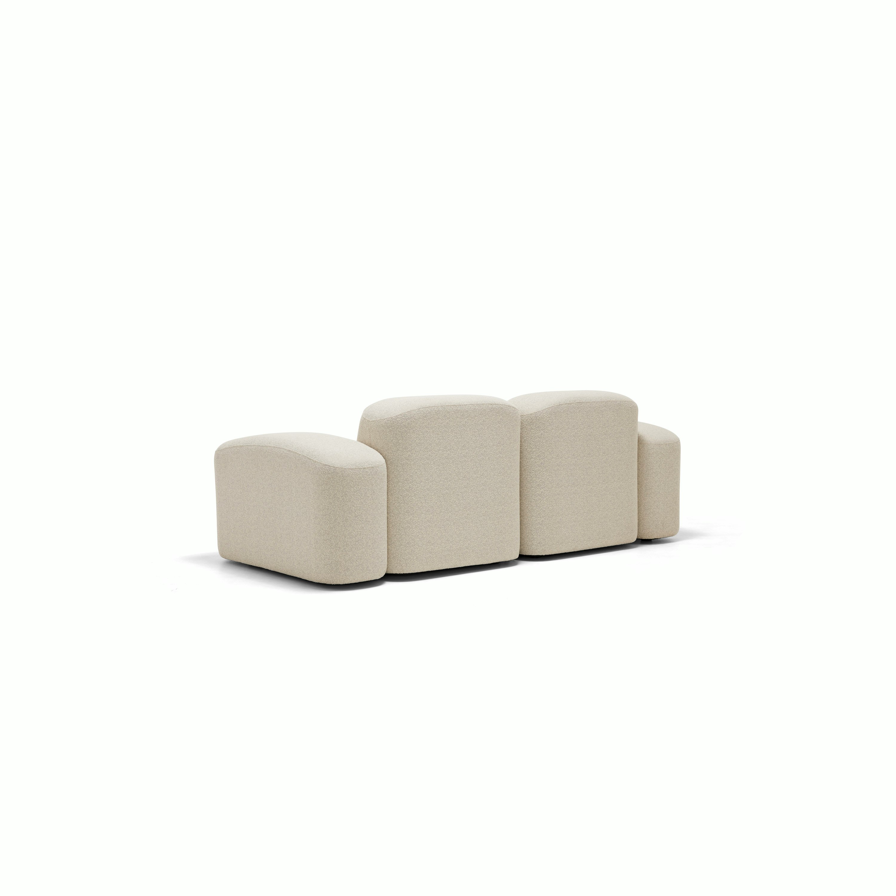 Muse Outdoor Sofa Two Seater in Collaroy Static