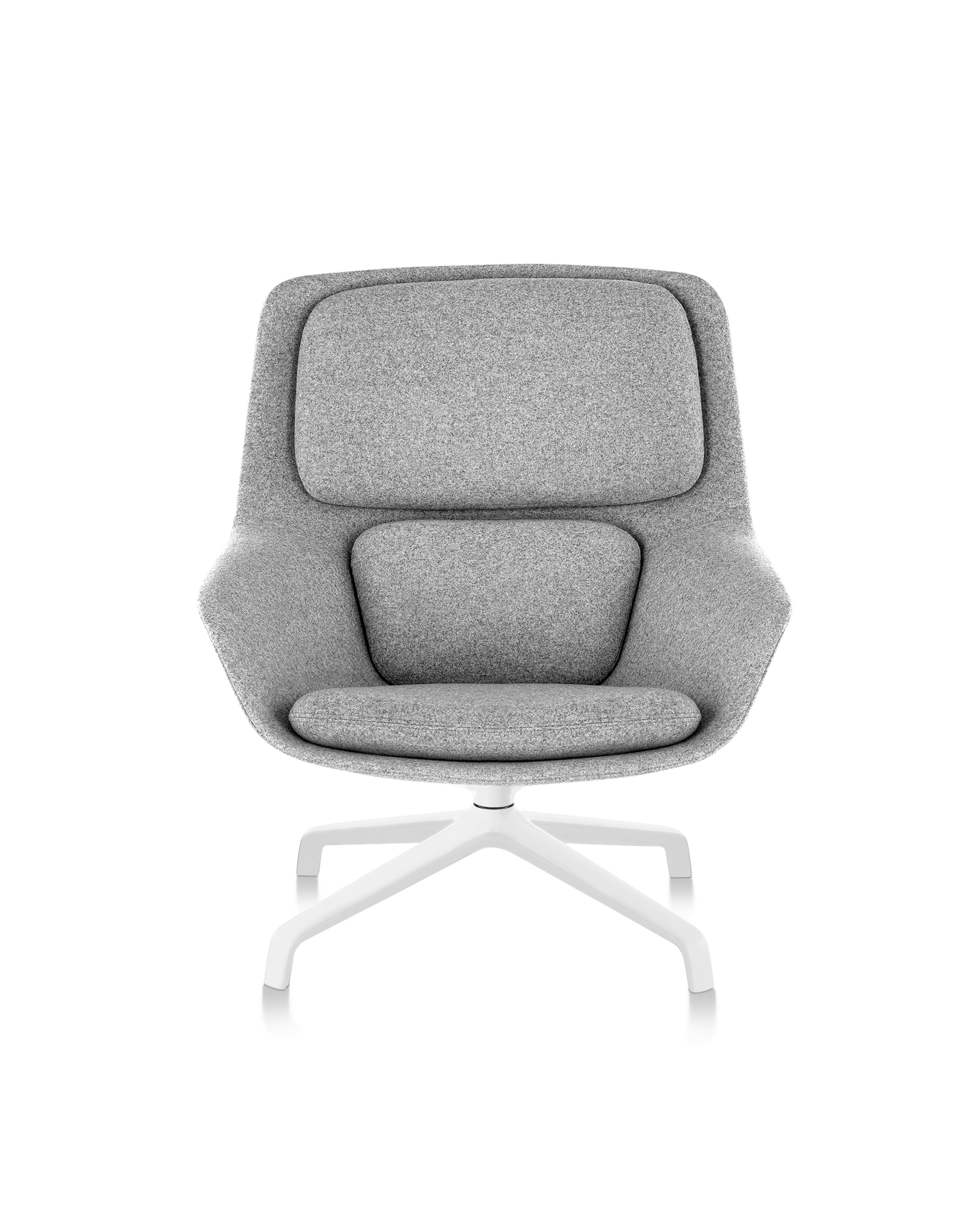 Striad Lounge Chair, Mid Back