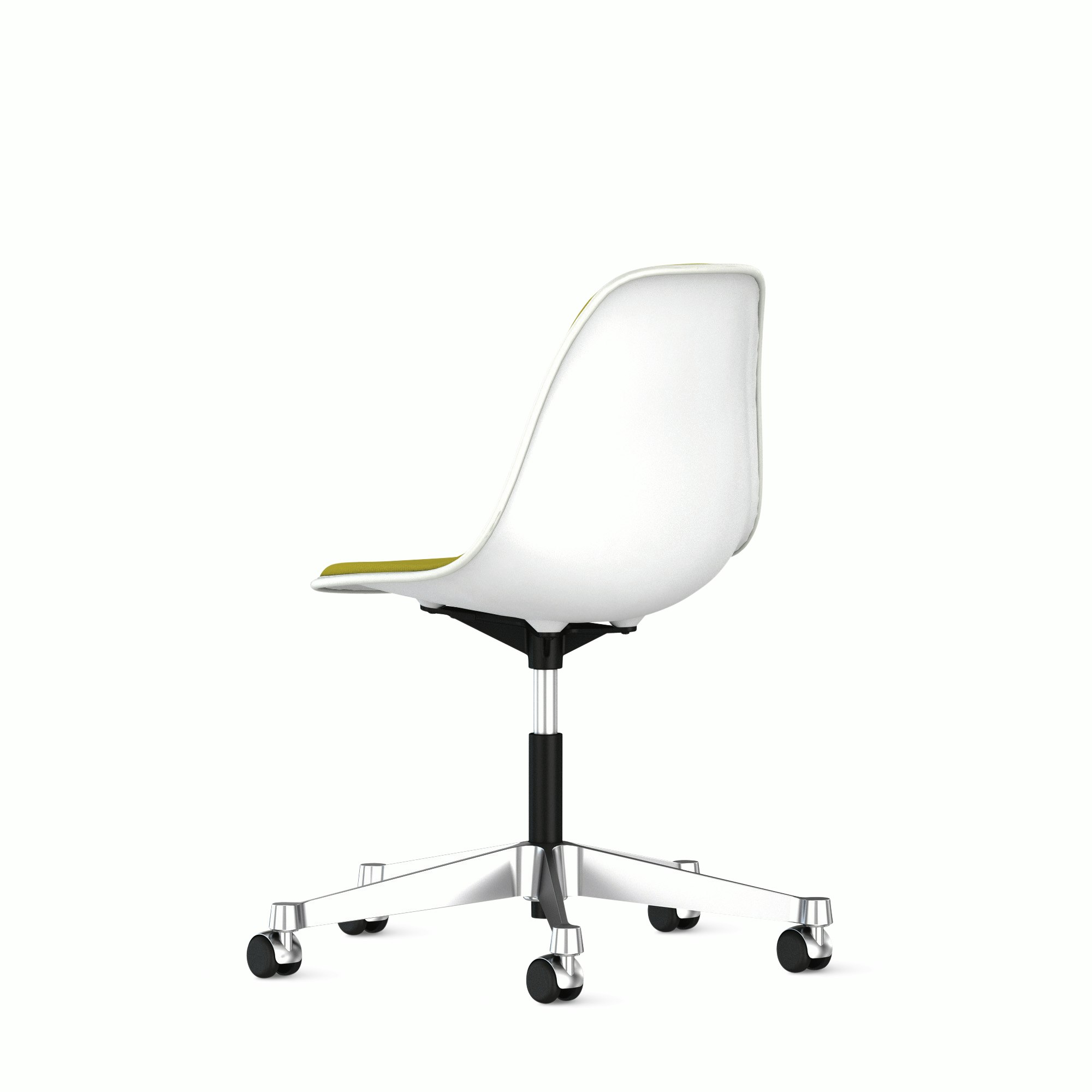 Eames Upholstered Molded Plastic Task Side Chair – Herman Miller Store