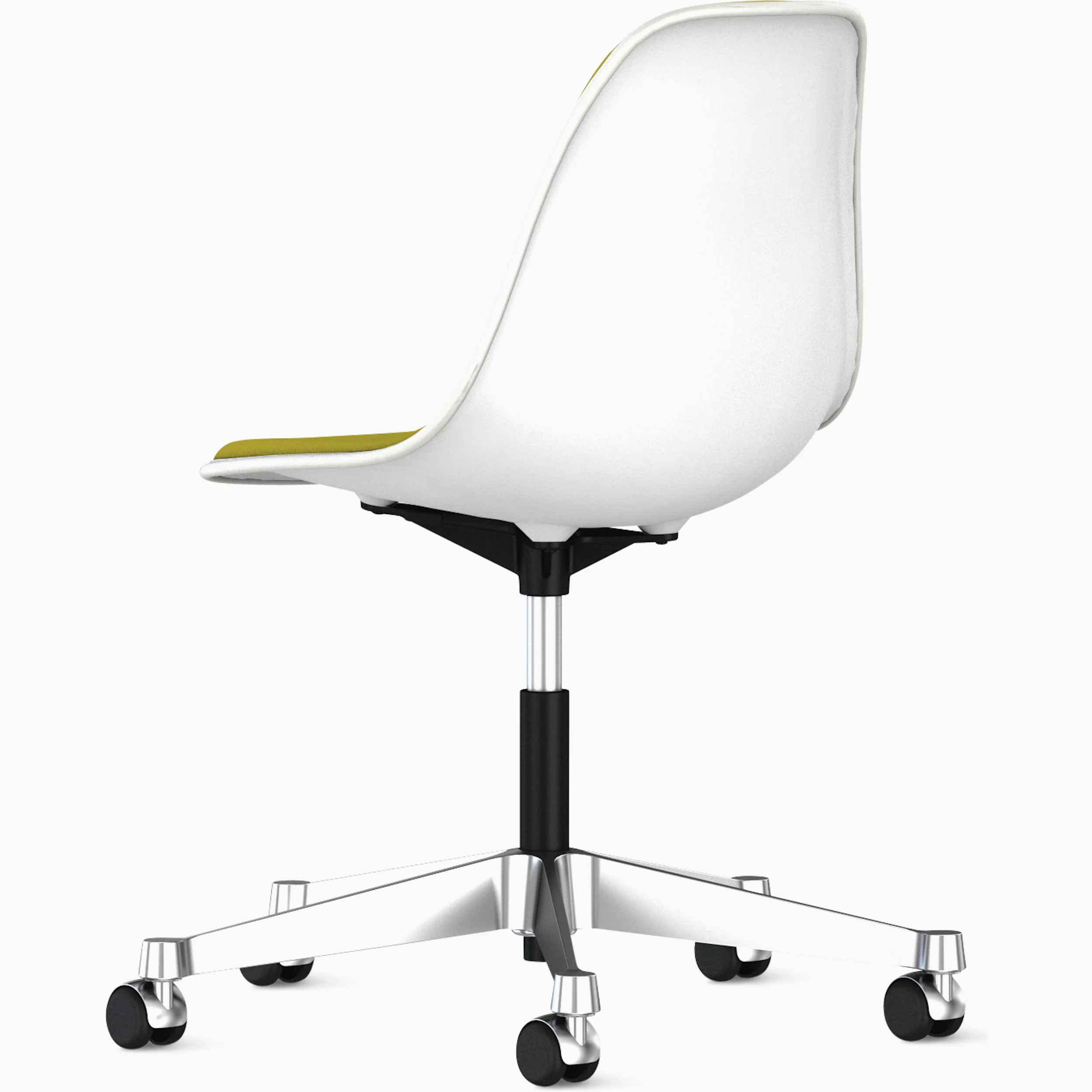 Eames Upholstered Molded Plastic Task Side Chair – Herman Miller Store Eames Upholstered Molded Plastic Task Side Chair – Herman Miller Store