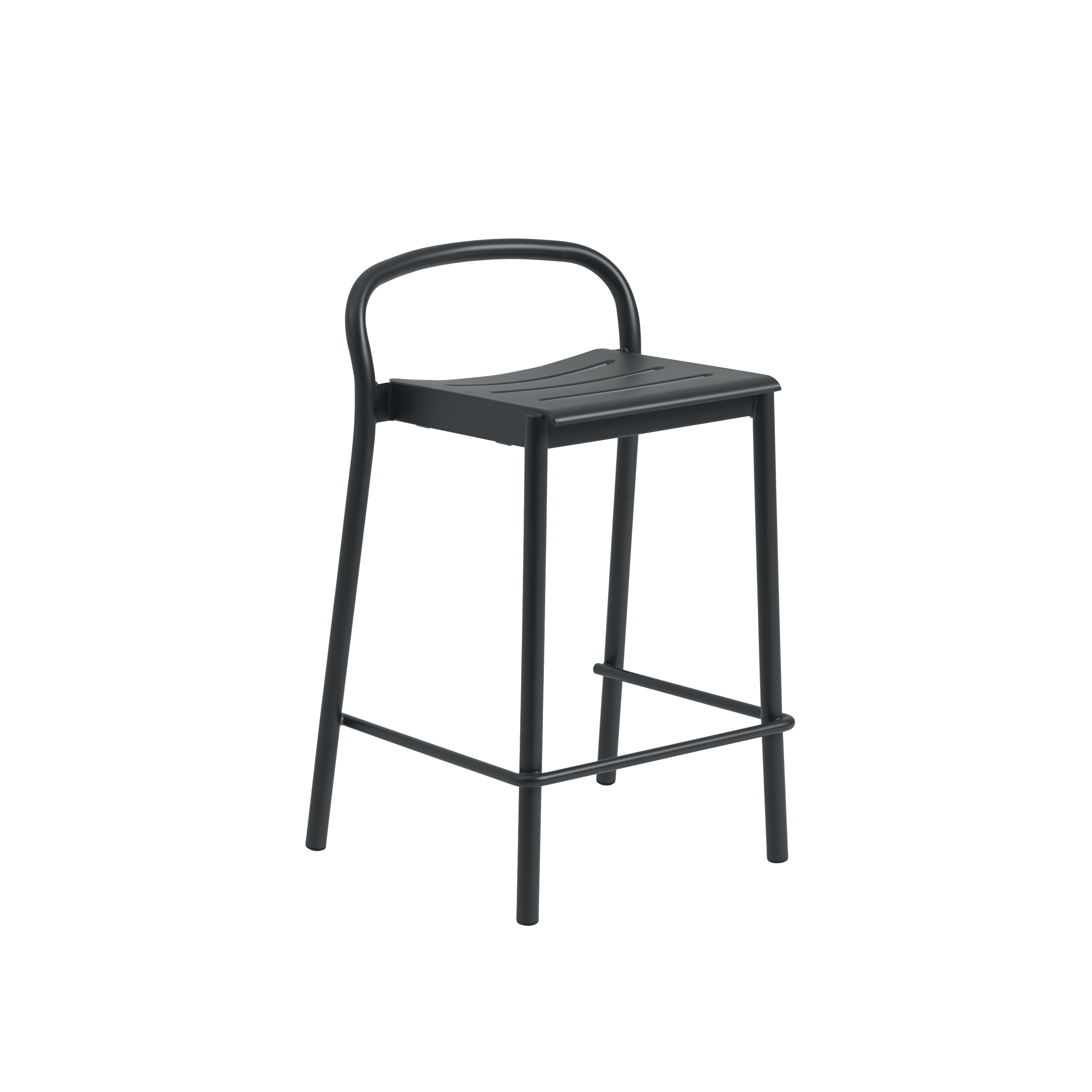 Linear Steel Stool, Counter