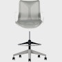 Cosm Stool Low Back Fixed Arm