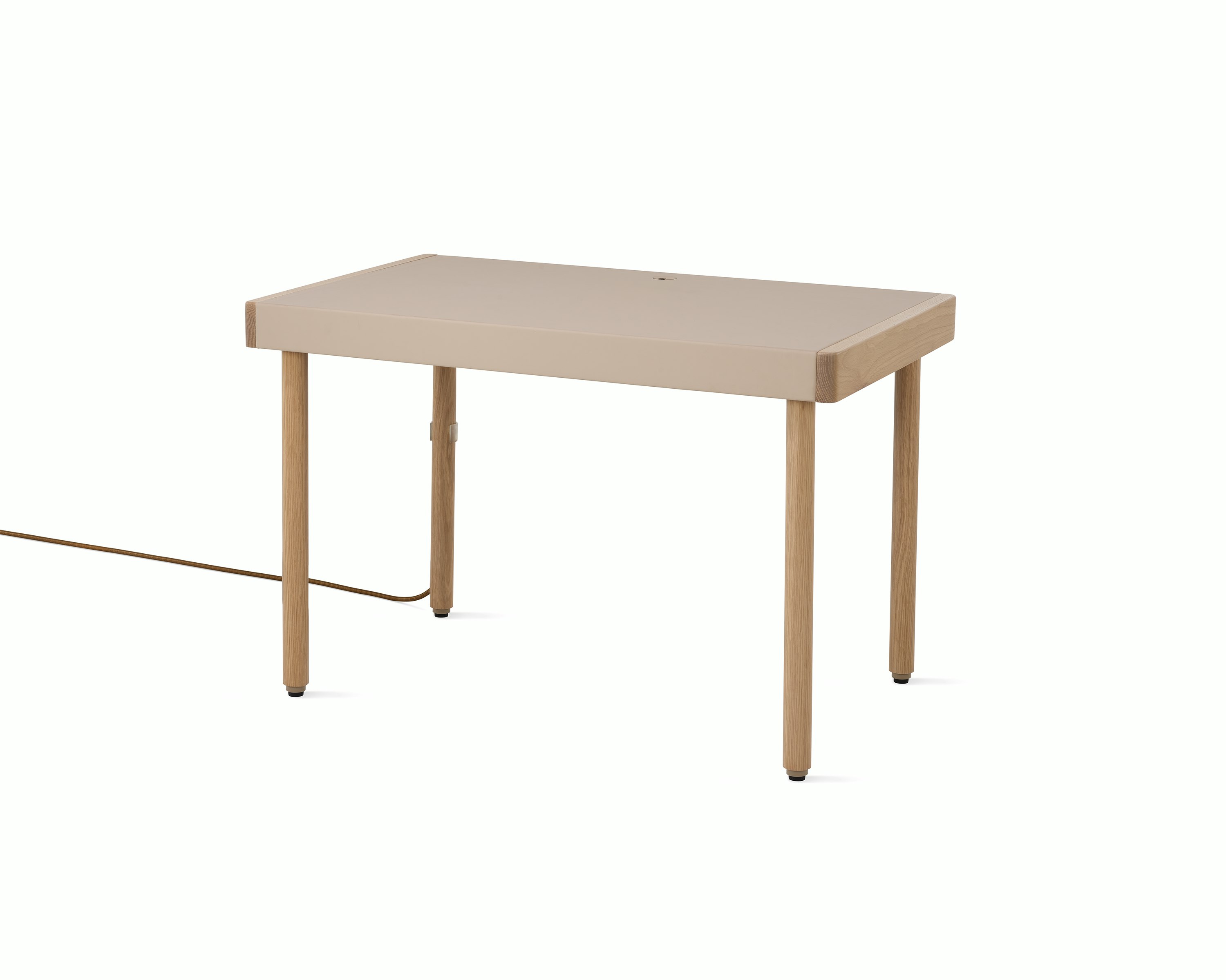 Leatherwrap Standing Desk